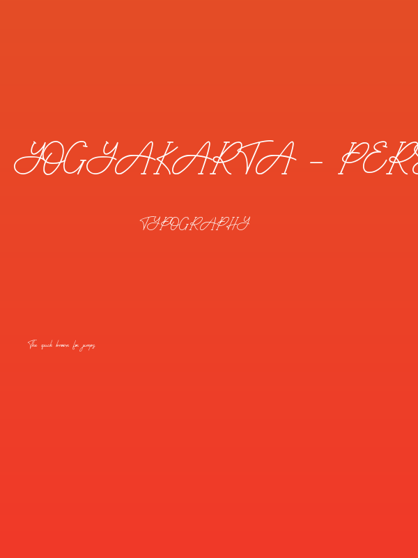 Yogyakarta - Personal Use Poster