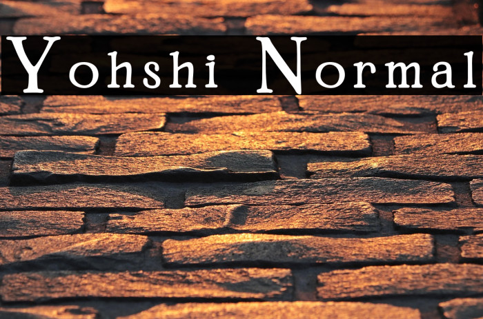 Yohshi Normal Example 1