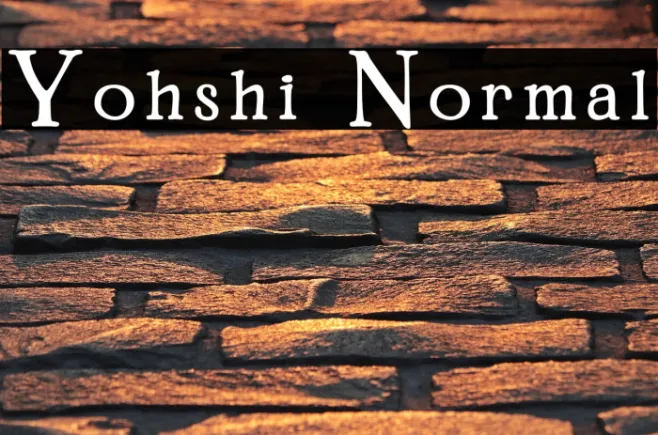 Yohshi Normal Example 1
