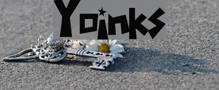 Yoinks Font examples
