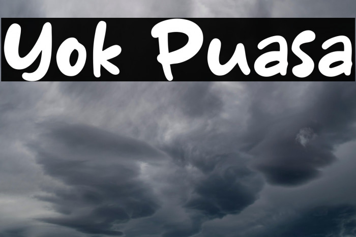 Yok Puasa Example 2