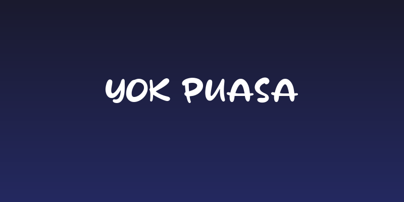 Yok Puasa Social Header