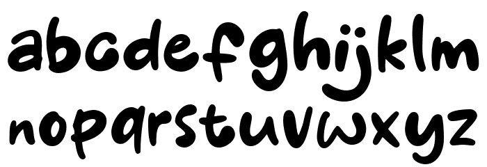 Yok Puasa Font LOWERCASE