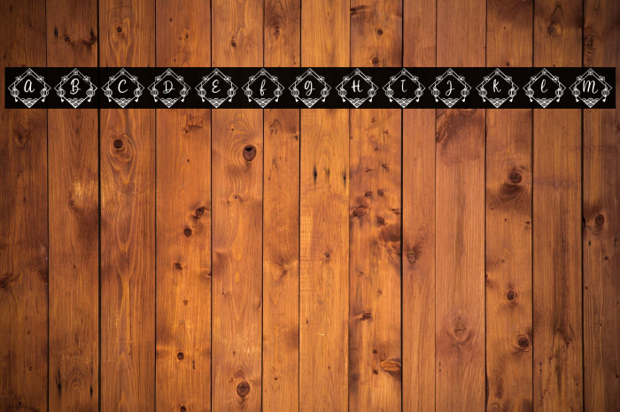 Yokata Chinese Monogram Regular Example 2