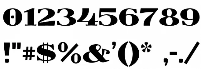 Yokawerad Font OTHER CHARS