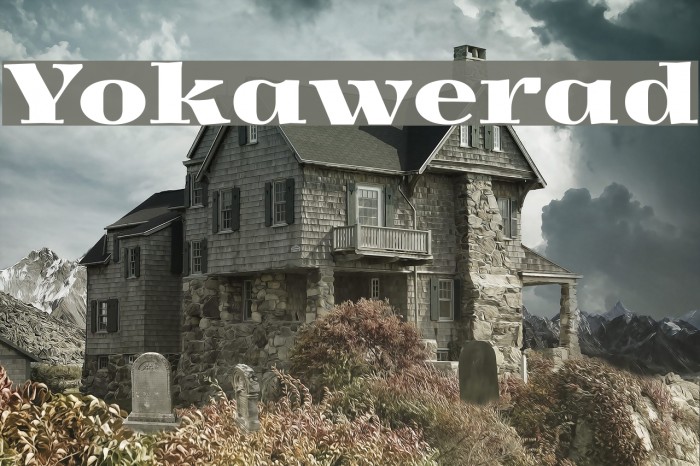 Yokawerad Font examples
