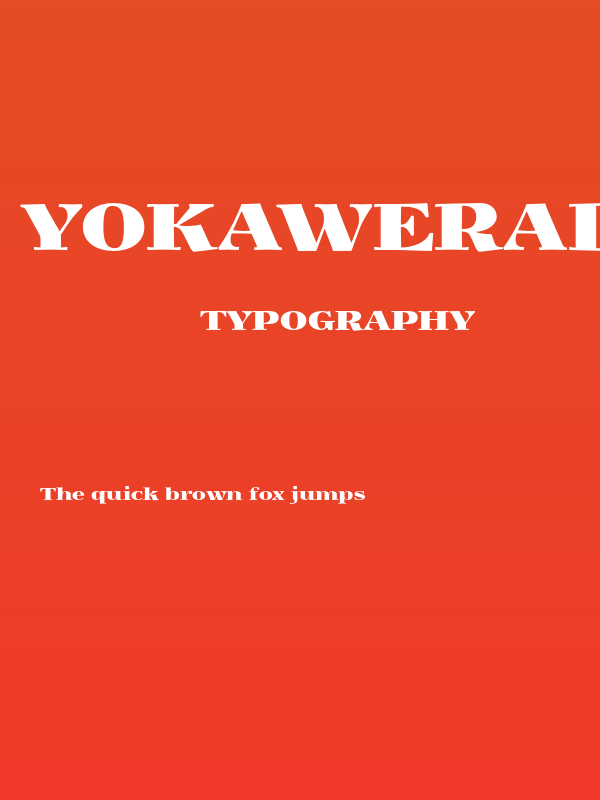 Yokawerad Poster