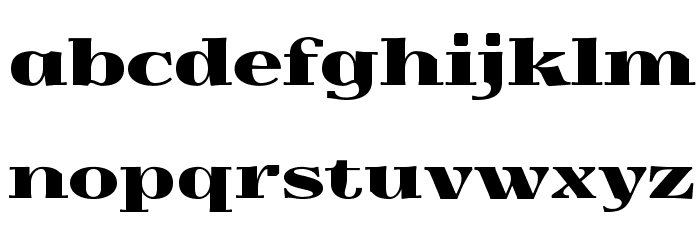 Yokawerad Font LOWERCASE