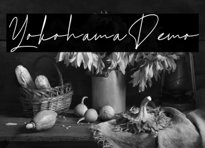 Yokohama Demo Caratteri examples