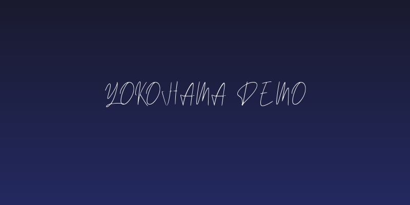 Yokohama Demo Social Header