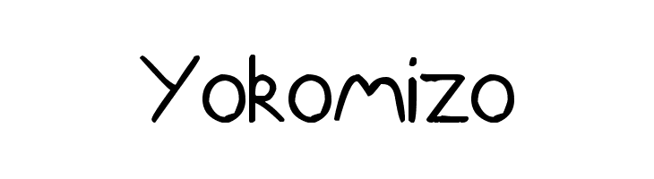 Yokomizo Font