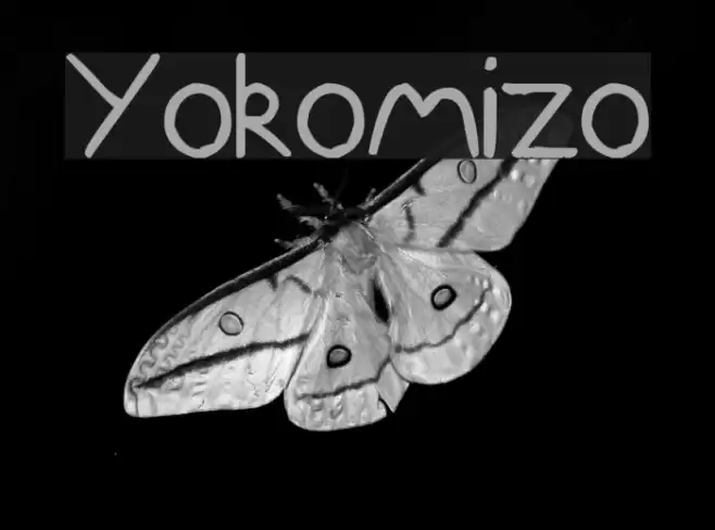 Yokomizo Font examples