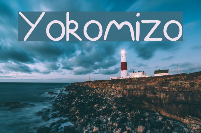Yokomizo Font examples