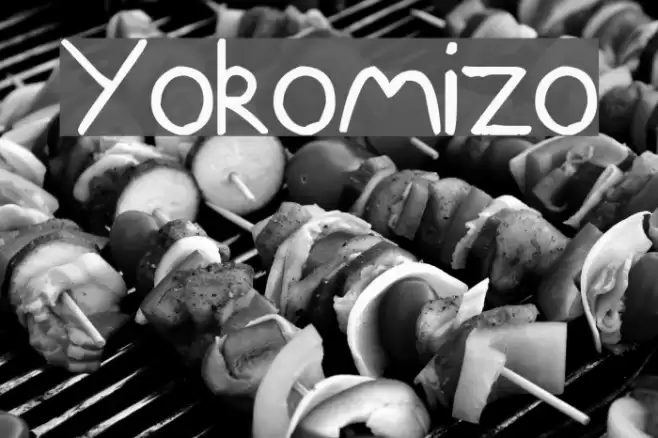Yokomizo Font examples