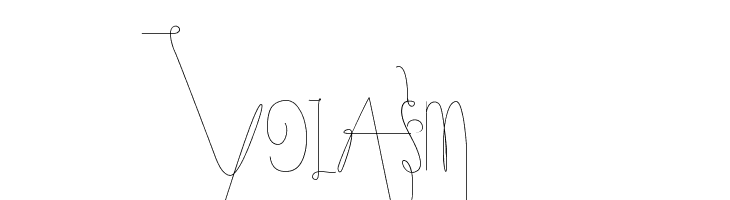 YolAsm  font caratteri gratis