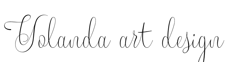 Yolanda art design  免费字体下载