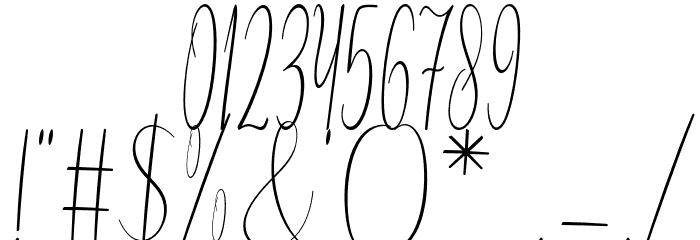 Yolanda-artdesign Font OTHER CHARS