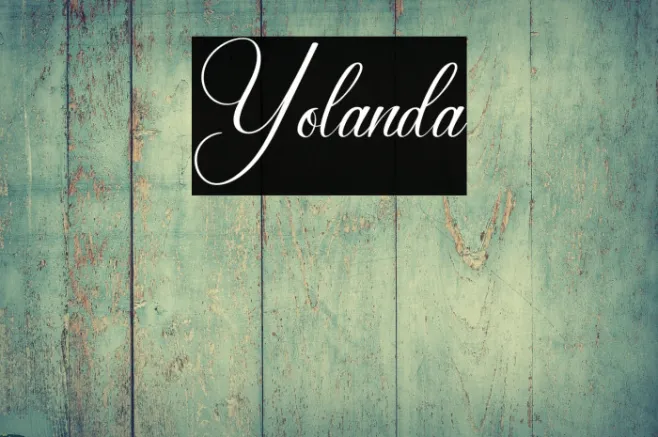 Yolanda Example 3
