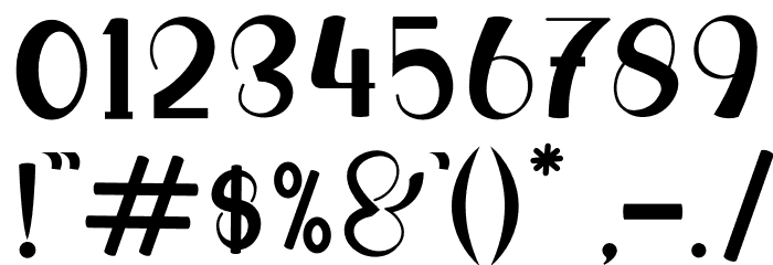 Yolandia Font OTHER CHARS