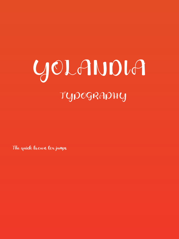 Yolandia Poster