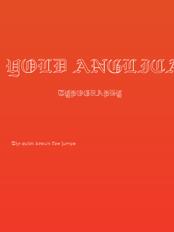 Yold Anglican Poster