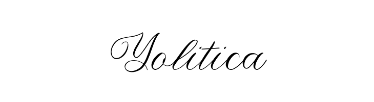 Yolitica  नि: शुल्क फ़ॉन्ट्स डाउनलोड