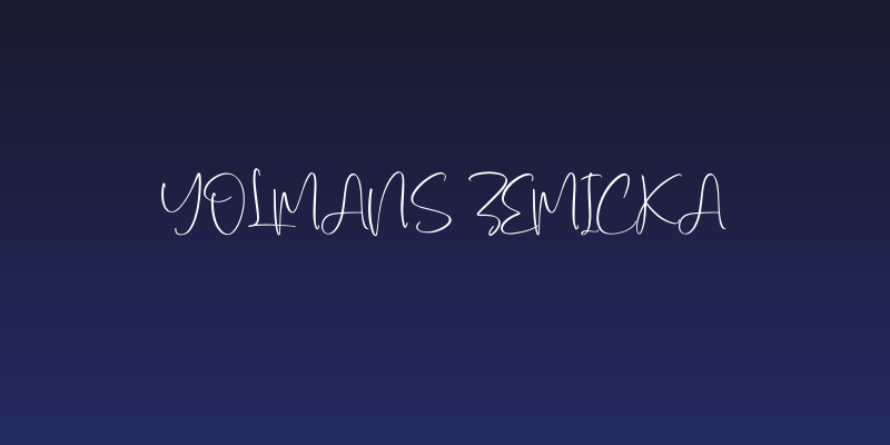 Yolmans Zemicka Social Header