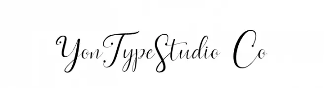 YonTypeStudio Co  Frei Schriftart Herunterladen