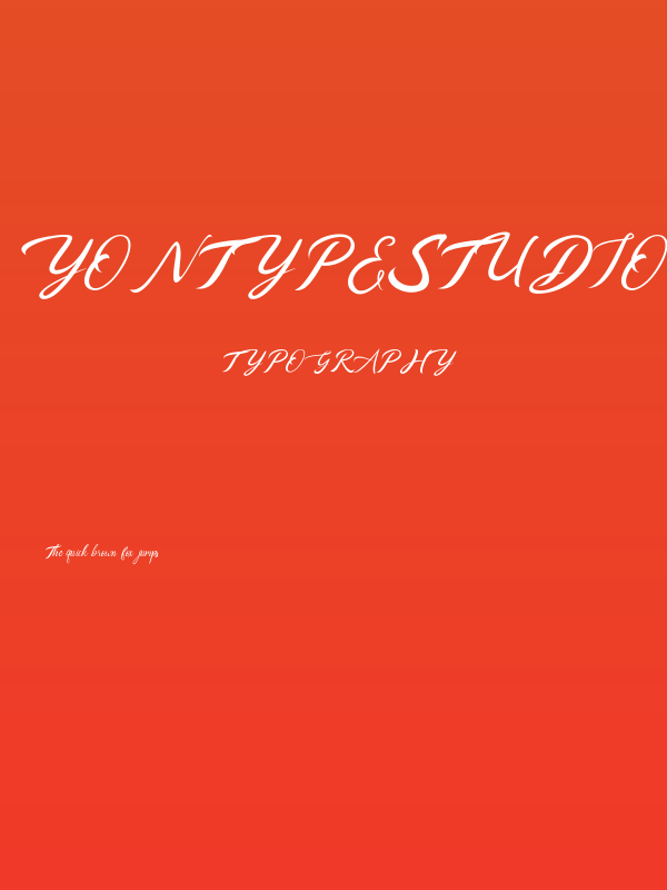 YonTypeStudio.Co Poster
