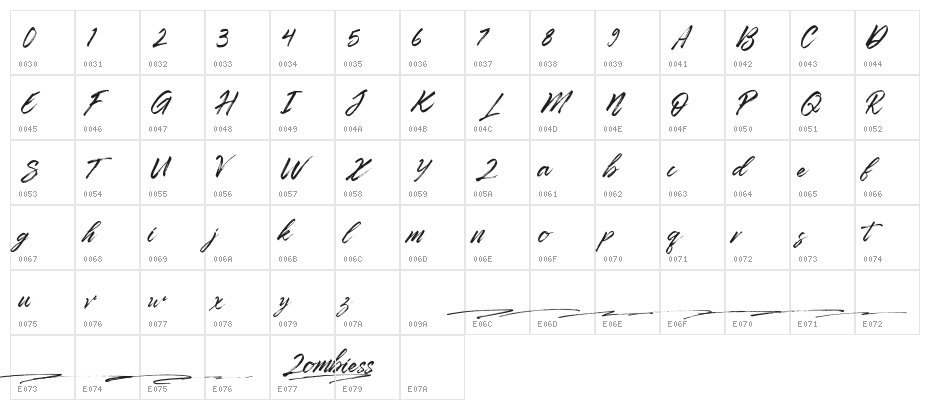 YonTypeStudio.co Character Map