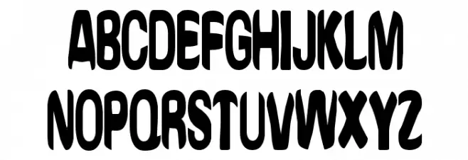 Yonder [BRK] Schriftart Groß