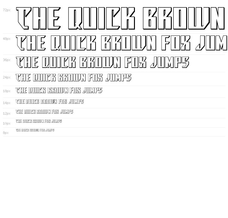 Yonder Blue 3D Straight Waterfall