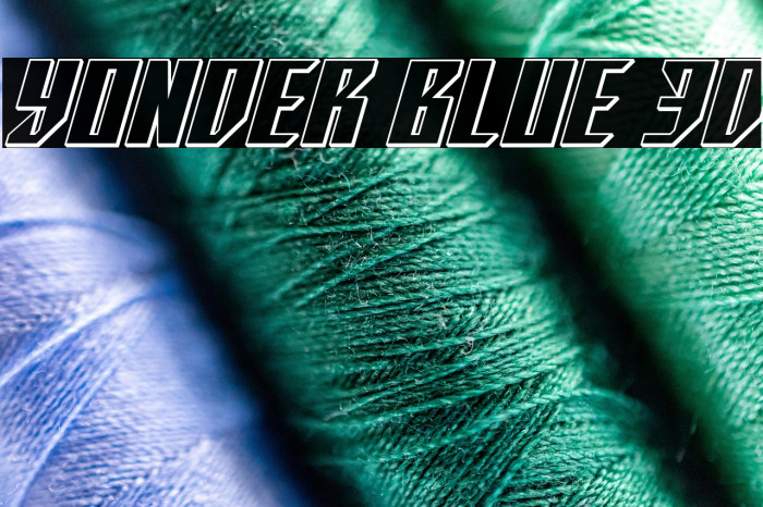 Yonder Blue 3D Example 2