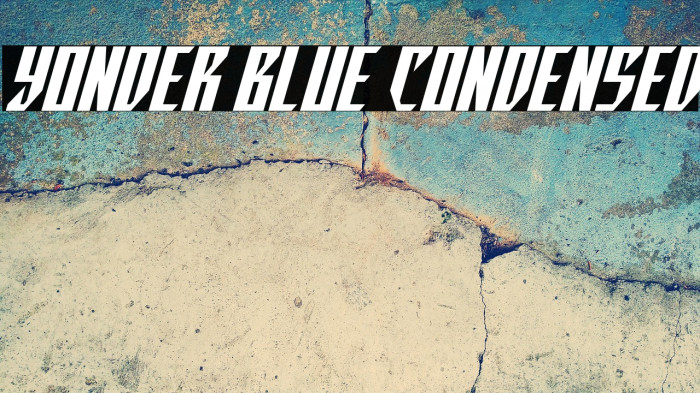 Yonder Blue Condensed Example 3