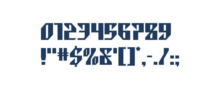 Yonder Blue Expanded Straight Other Characters