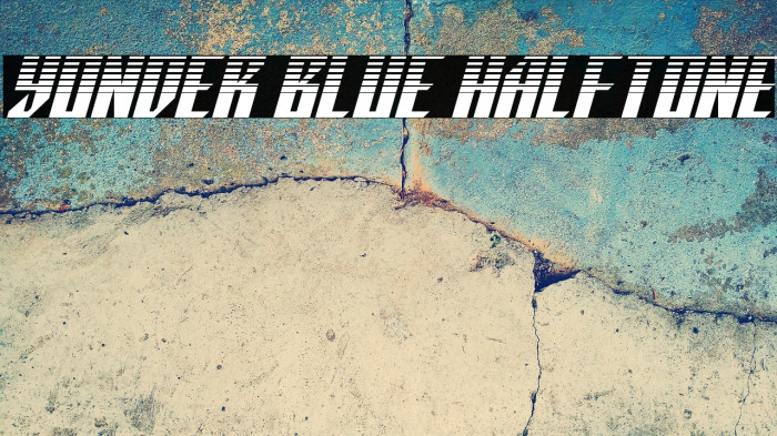 Yonder Blue Halftone Example 3