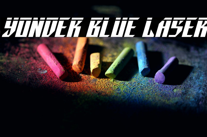 Yonder Blue Laser Example 2