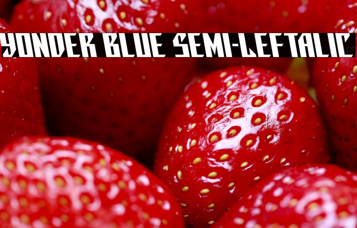 Yonder Blue Semi-Leftalic Example 2