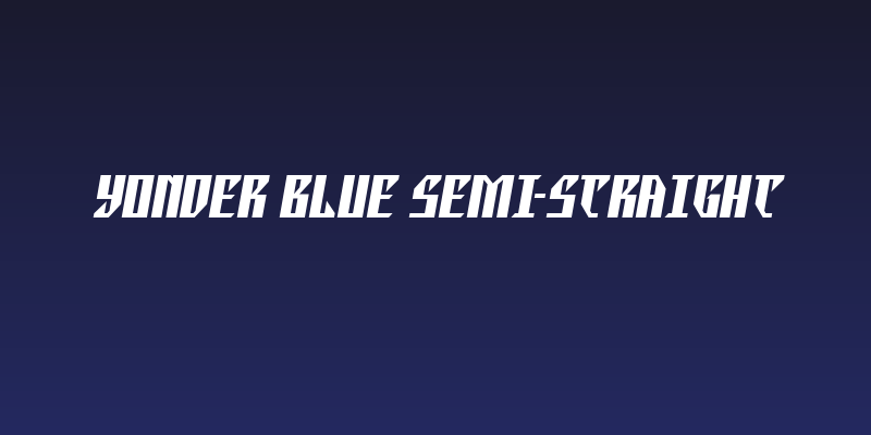 Yonder Blue Semi-Straight Social Header