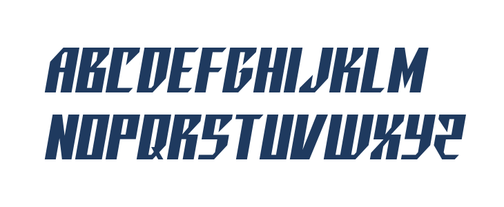 Yonder Blue Semi-Straight Lowercase