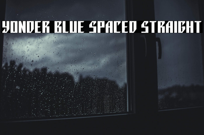 Yonder Blue Spaced Straight Example 1