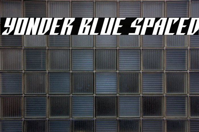 Yonder Blue Spaced Example 1