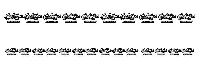 Yonder Breaks Demo Italic Шрифта ДРУГИЕ символов