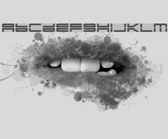 Yonder Recoil Шрифта examples