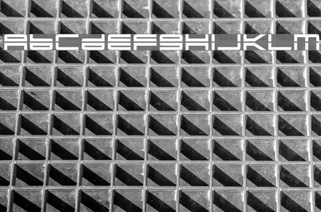 Yonder Recoil Шрифта examples