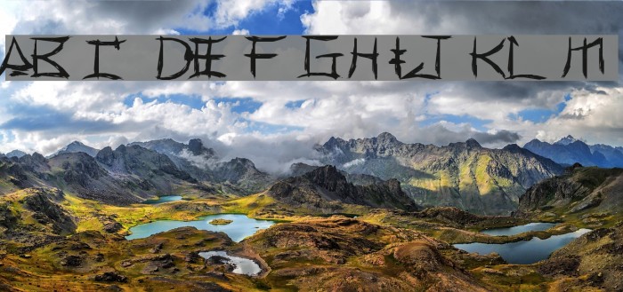 Yonezawa Font examples