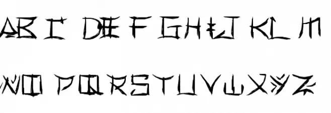 Yonezawa Fonte MINÚSCULAS