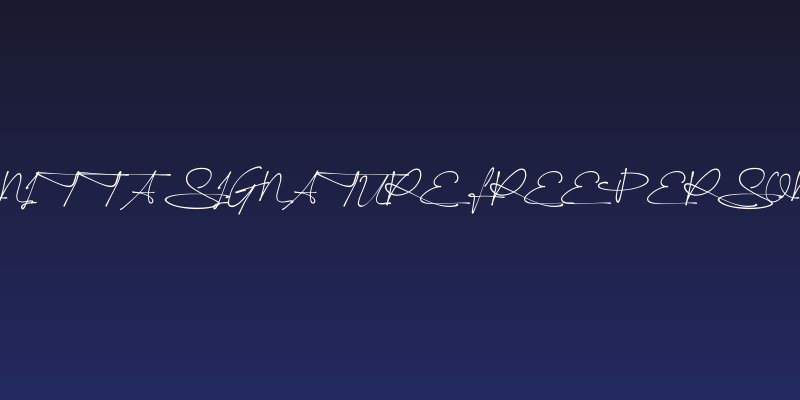 Yonitta Signature freepersonal Social Header