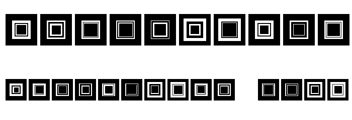 Yonkakubotan Font OTHER CHARS