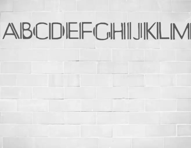 Yonkerismo Font examples